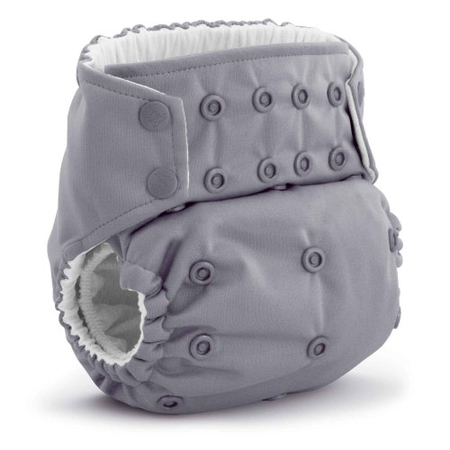 Rumparooz AWJ G3 One Size Pocket Cloth Diaper - Platinum Gray