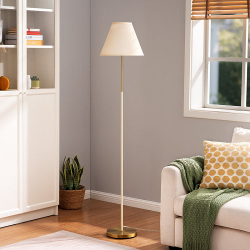 Mercer41 62.2'' Traditional Floor Lamp With Remote Control And Bulb Included & Reviews | Wayfair