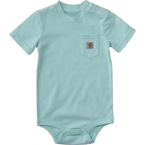 Carhartt Unisex Baby, Short-sleeve Bodysuit Pocket T-shirt