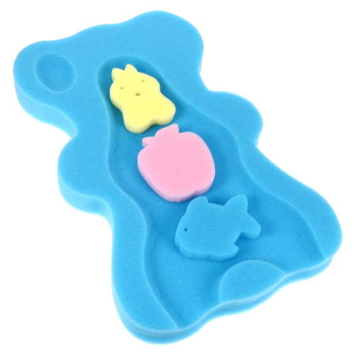 ACDANC Bath Sponge,Effortless Bathing for New Moms Baby Bath Sponge,Soft and Skin-Friendly Texture Baby Bath,Blue