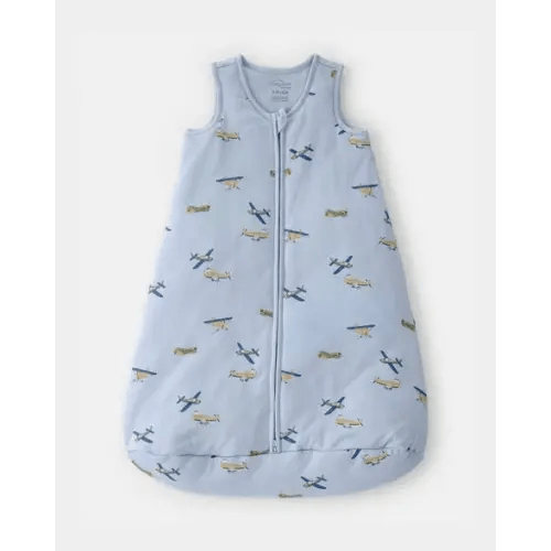 Baby Boy Plane 2-Way Zip PurelySoft Wearable Blanket - Blue | Carter's