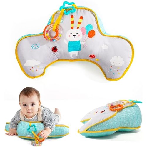 Montessori Sensory Crawling Toy for Newborns - Tummy Time Pillow with Ergonomic Design for Easier Parenting Development