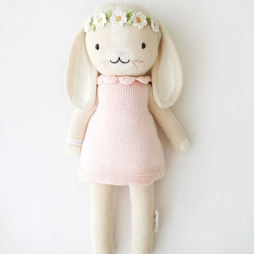 Hannah The Bunny Hand-Knit Doll - Blush - Little