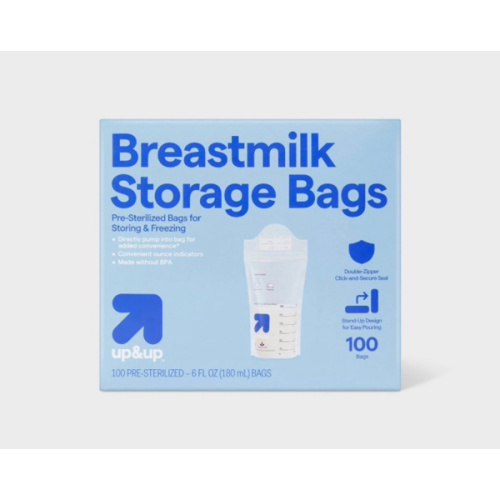 "breastmilk storage bags"
