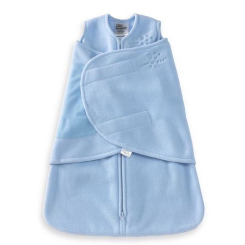 HALO® SleepSack® Newborn Multi-Way Micro-Fleece Swaddle in Blue