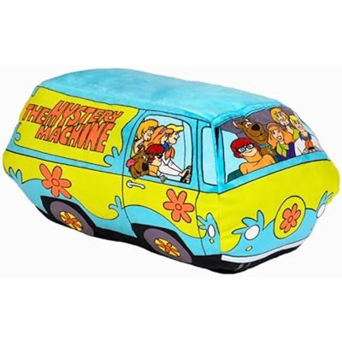 Scooby Doo Mystery Machine Van Bedding Super Soft Cozy Decorative Cuddle Pillow, (Officially Licensed Product) By Franco