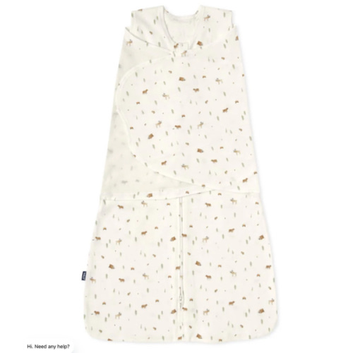 Campsite Print Cotton Swaddle Newborn| HALO