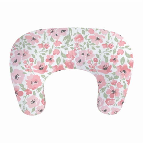Little Grape Land Nursing Pillow, Upgraded Breast Feeding Pillow for Mom, Flower