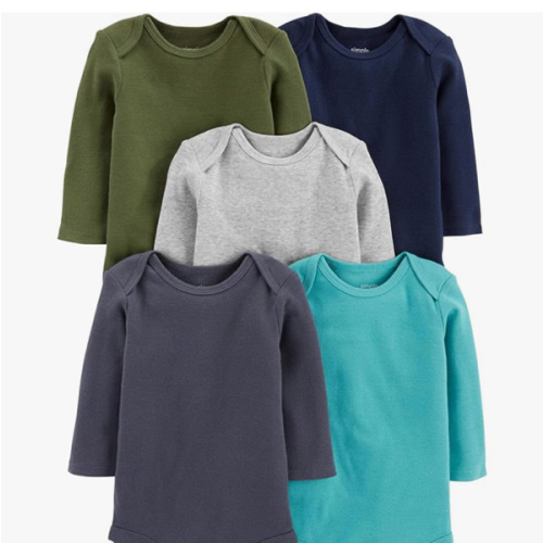 Simple Joys by Carter's Unisex Babies' Long-Sleeve Bodysuit