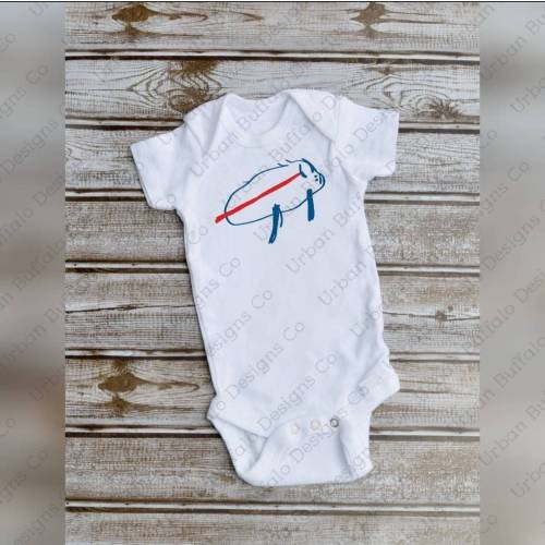 Josh Allen Buffalo Logo Bodysuit