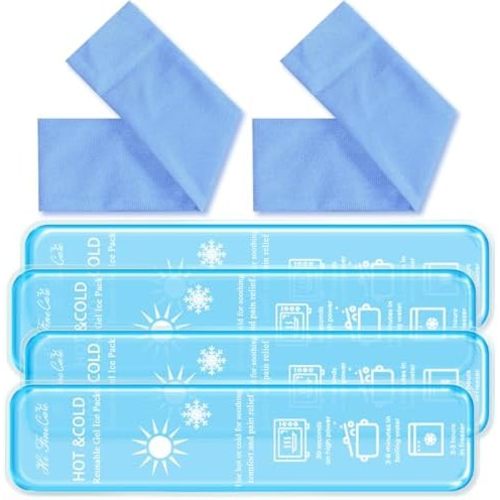 Reusable Postpartum Perineal Ice Pack - Hot & Cold Therapy Pads for Hemorrhoid Relief, Uterine Cramps, C-Section Recovery, Reduces Swelling - Hypoallergenic & Leak-Proof (Blue)