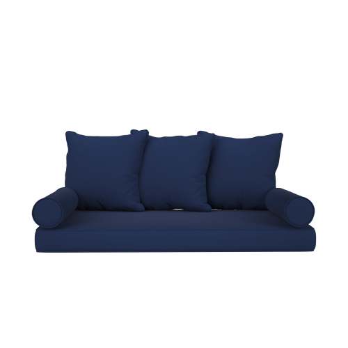 Cushion Perfect Sunbrella Swing Bed Mattress And Pillows, Style 1