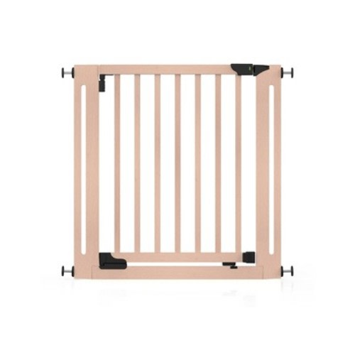 Baby Delight Size Wise Wood Pressure Mounted Safety Baby Gate 31.1"-35" - Beige