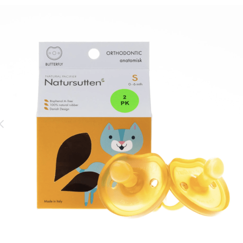 Natursutten Orthodontic Butterfly Shield Pacifier – Blooming Baby