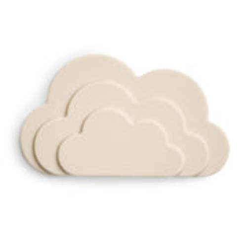 Mushie Silicone Cloud Baby Teether
