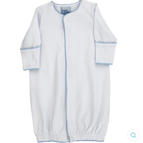 Newborn Sac - Blue Knit
