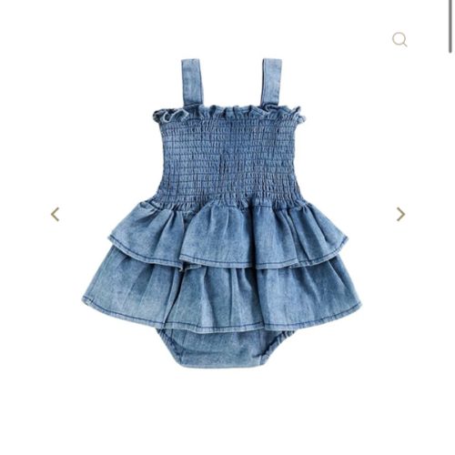 Denim Romper Jumpsuit – The Ollie Bee