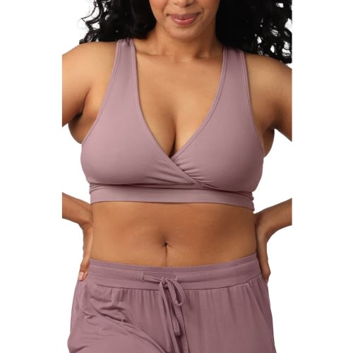 Busty French Terry Racerback Nursing & Sleep Bra - Fits Sizes 30E-46H