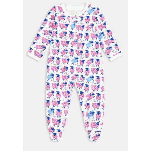 Infant Sammy The Sheep Zipper Footie