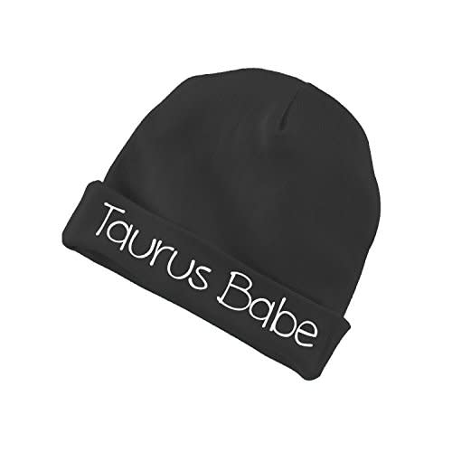 Taurus Babe Zodiac Sign Baby Beanie Cotton Cap Hat
