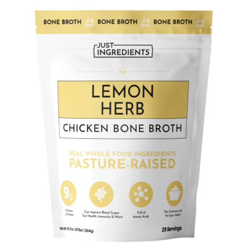 Lemon Herb Bone Broth – Just Ingredients