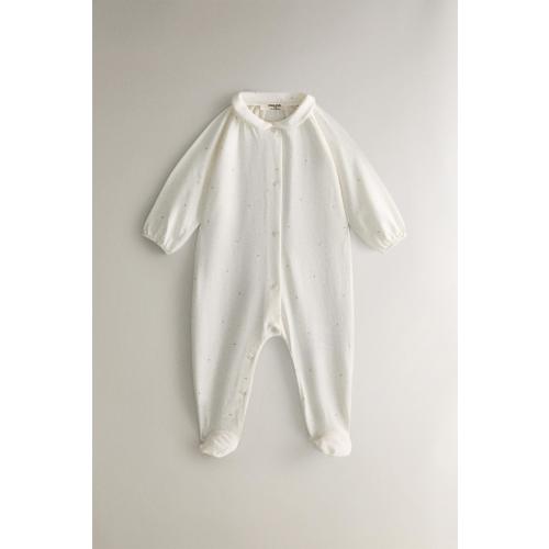 MOON BABY ROMPER - Oyster-white | ZARA United States