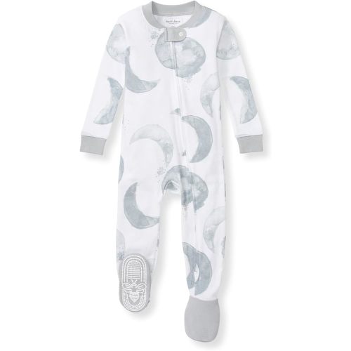 Burt's Bees Baby baby-boys Sleeper Pjs, 100% Organic Cotton, One-piece Footie, Zip Up Jumpsuit, Snug Fit Pajamas