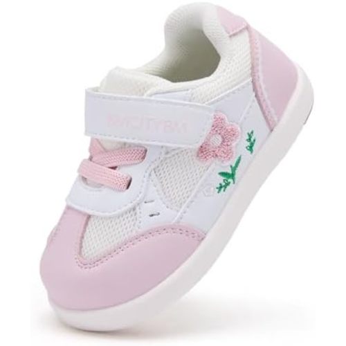 BMCiTYBM Toddler Walking Shoes Girls Boys Sneakers Baby Infant Barefoot Tennis Running Shoes