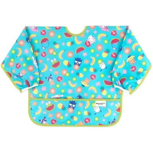 Bumkins Sleeved Bib for Girl or Boy, Baby and Toddler for 6-24 Mos