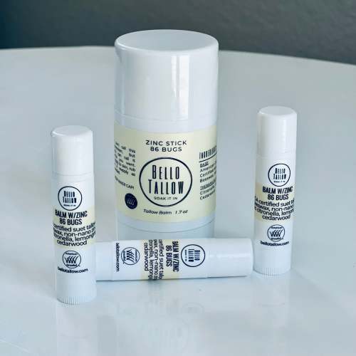 tallow zinc stick | Bello Tallow