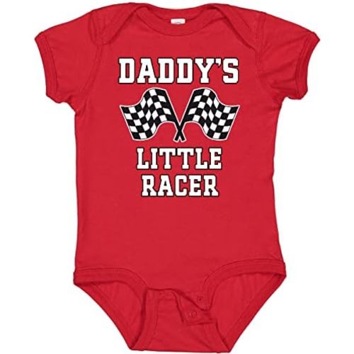 inktastic Racing Daddy Little Racer Baby Bodysuit