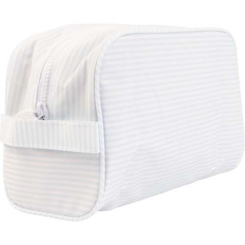 The Dopp Kit, Blue Stripe - Apple of My Isla | Maisonette