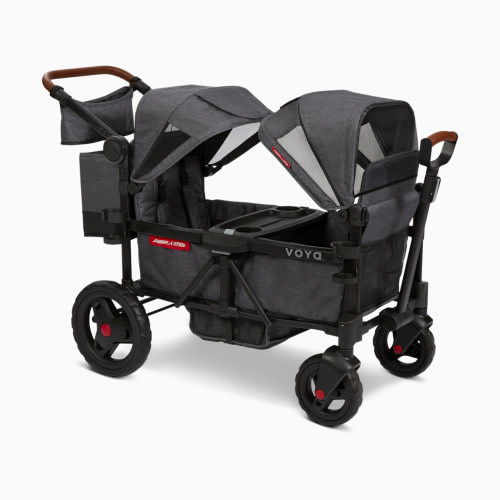 Radio Flyer Voya Stroller Wagon - Dark Grey