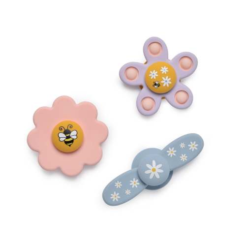 Silicone Suction Spinners - 3 Pack