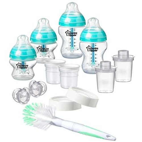 Tommee Tippee Advanced Anti Colic Newborn Bottle Feeding Starter Set