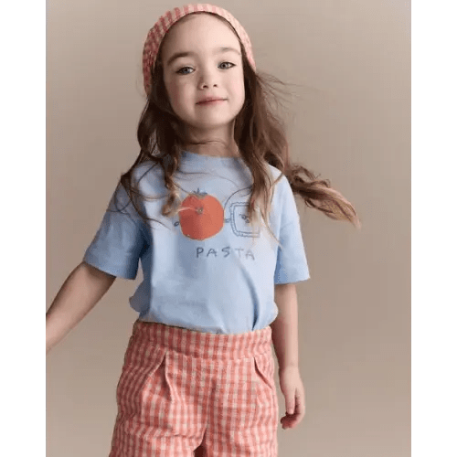 Toddler Pasta Relaxed Graphic Tee - Blue - Otter Avenue | Carter's