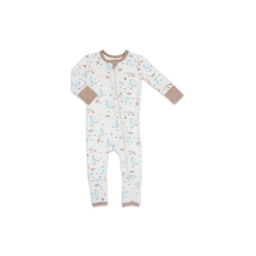 Convertible Romper Fitted Long Sleeve Pajama