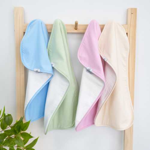 3 Layers Handmade Bamboo x Muslin Burp Cloths, Triple Layers Burp Cloths, Bamboo Muslin Burp Cloths, Burp Cloths, Burp Cloths