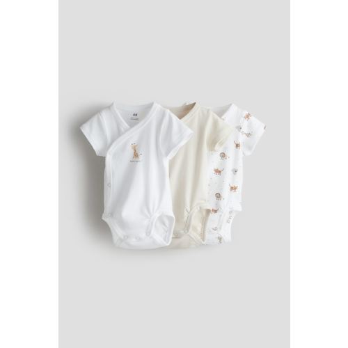 3-pack Wrapover Bodysuits