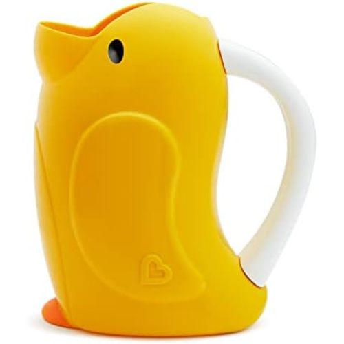 Munchkin® Duckling™ Shampoo Bath Rinser Cup, Ultra Soft and Flexible Rim, Babies, Toddlers and Kids, Yellow Duck