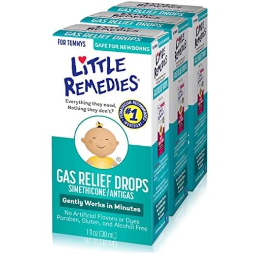 Little Remedies Baby Gas Drops, 1 Fl Oz (Pack of 3)