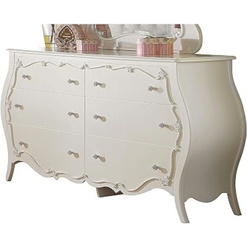 ACME Edalene Dresser - - Pearl White