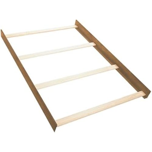 Full-Size Conversion Kit Bed Rails for Evolur Cribs - Solid Wood Crib Convertible Kit to Kids Bed - Transitional Style Rails & Easy-to-Install Child Essentials for Safety (Sugar Cane)