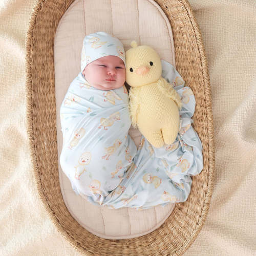 Edwin Swaddle Beanie Set