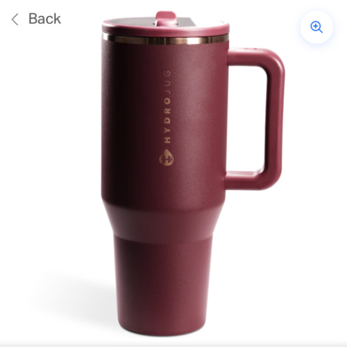 HydroJug Traveler 32oz - Merlot