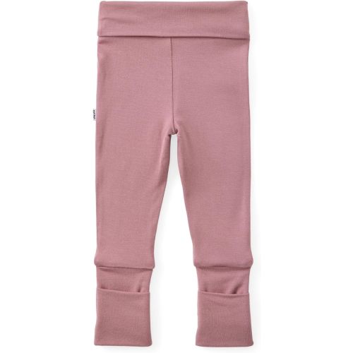 Little Sleepies Newborn Leggings for Girls & Boys, Soft Viscose from Bamboo Leggings w/Fold Over Leg Cuffs, Baby Pants
