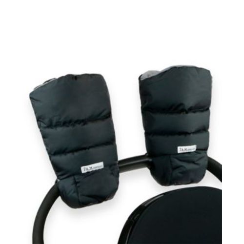 7am Enfant Stroller Warmuffs, Black