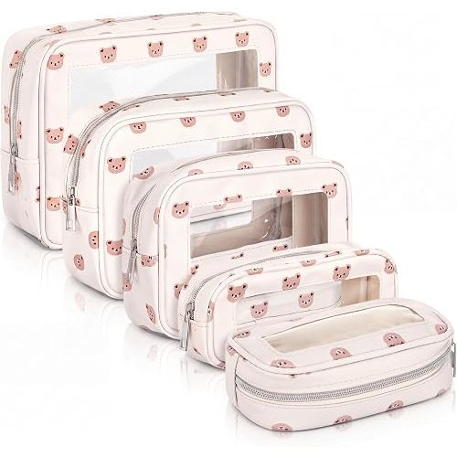 5 Pcs Diaper Bag Organizer Pouches Set Toiletry Bag