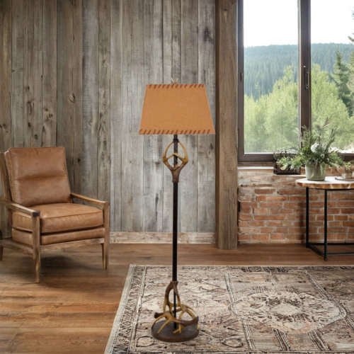 Loon Peak® Polyresin 61" Floor Lamp & Reviews | Wayfair
