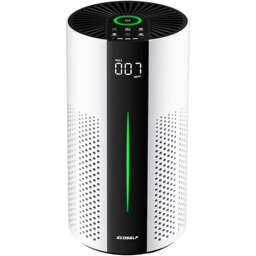 Air Purifiers for Home Large Room up to 1800 Ft², Air Purifiers for Bedroom 360° Air Intake with Smart Auto Mode, HEPA Air Purifier, Air Cleaner for Smoke PoIIen Pet Dander, HAP609